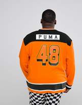 Thumbnail for your product : Puma Plus Hockey Sweat In Orange Exclusive To Asos