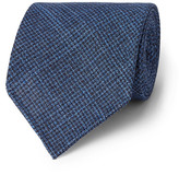 Thumbnail for your product : Drakes 8cm Puppytooth Wool and Silk-Blend Tie