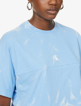 Calvin Klein Tie-dye cotton-jersey T-shirt