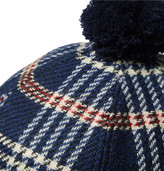 Thumbnail for your product : Gucci Tasselled Checked Cotton Cap