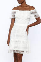 Thumbnail for your product : Endless Rose White Crochet Lace Dress