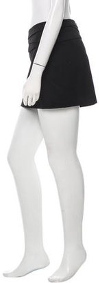 Helmut Lang Wool Mini Skirt