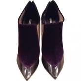 Thumbnail for your product : Giorgio Armani Purple Plastic Heels