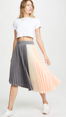 Clu Paneled Pleated Skirt
