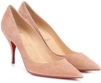 Christian Louboutin Beige Pumps | Shop the world's largest collection of  fashion | ShopStyle