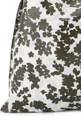 Jil Sander floral print shopping bag