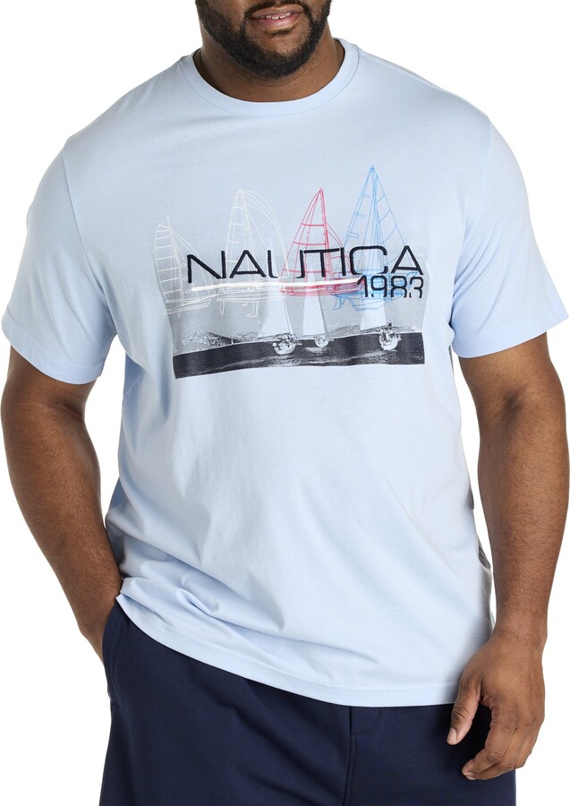 Big & Tall 1983 Sailing Graphic Tee