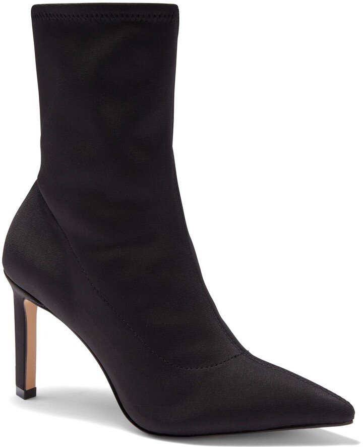 2 inch black booties