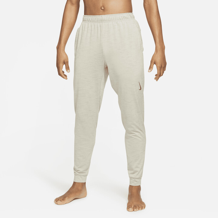 Nike Men's Yoga Dri-FIT Pants in Grey - ShopStyle