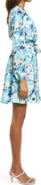 Thumbnail for your product : Fraiche by J Miso Floral Long Sleeve Minidress