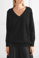 Thumbnail for your product : Equipment Asher Oversized Cashmere Sweater - Black