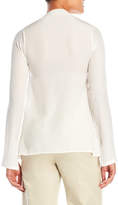 Thumbnail for your product : Ter Et Bantine Silk Wrap Tied Blouse