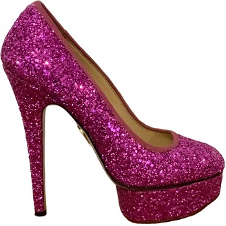 pink sparkly shoes