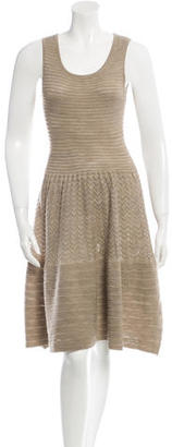 Sandro Knit A-Line Dress