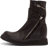 Thumbnail for your product : Cinzia Araia CA by Black Leather Zip Boots