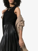 Thumbnail for your product : Givenchy Sleeveless Pleated Midi Dress