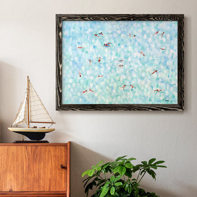 Highland Dunes Endless Horizons Framed On Canvas Print