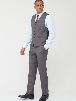 Skopes Tailored Pietro Trousers - Grey Textured Weave