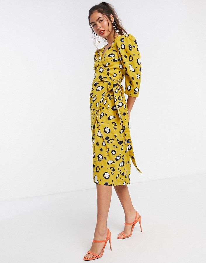 liquorish leopard dress