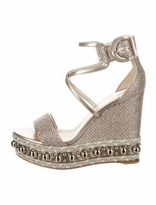 chocazeppa studded wedge