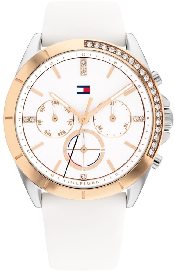 Tommy Hilfiger Silicone Strap Watch | Shop the world's largest 