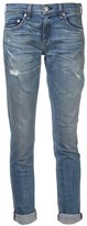 Thumbnail for your product : Rag & Bone distressed jeans - women - Cork/Polyurethane - 30