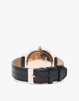 Thumbnail for your product : Nixon Kensington Leather in Rose Gold/Black