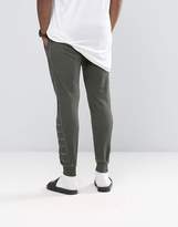 Thumbnail for your product : adidas Street Modern Cuffed Jogger In Green AY9208