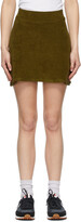 Thumbnail for your product : Gil Rodriguez Green Terry Tennis Miniskirt