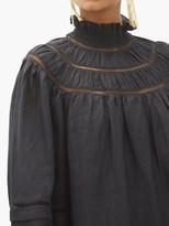 Thumbnail for your product : Etoile Isabel Marant Adenia Ladder-lace Linen Dress - Black