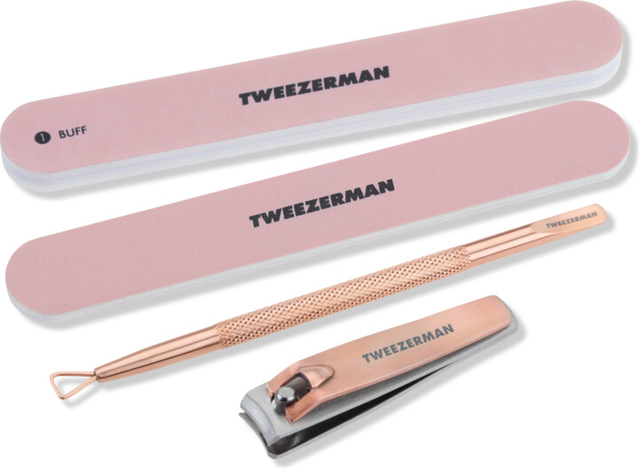 Tweezerman Rose Gold Manicure Set