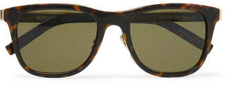Saint Laurent Square-frame Tortoiseshell Acetate Sunglasses - Brown