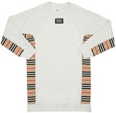 Thumbnail for your product : Burberry Cotton Sweatshirt Dress W/ Check Insert