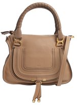 Thumbnail for your product : Chloé brown leather 'Marcie' convertible tote