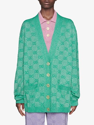 Gucci GG jacquard cardigan