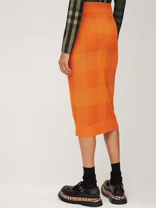 Burberry Zafina Knit Midi Pencil Skirt