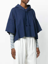 Thumbnail for your product : Semi-Couture Semicouture cropped hooded sweatshirt