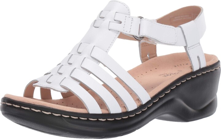 clarks womens lexi bridge wedge sandals