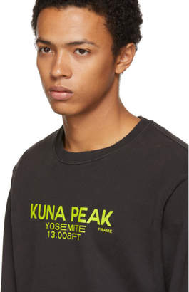 Frame Black Kuna Peak Sweatshirt