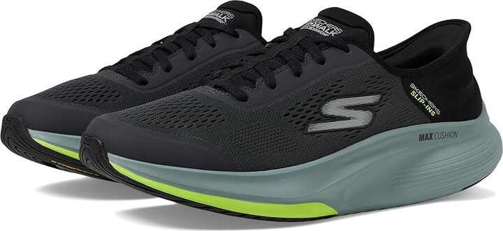 SKECHERS Performance Hands Free Slip-Ins Go Walk Max Walker - Next Generation Men's Walking Shoes Charcoal/Black : 7 D - Medium