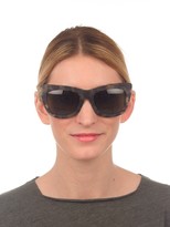 Thumbnail for your product : 3.1 Phillip Lim Frosted Khaki Tortoise Cat Eye Sunglasses