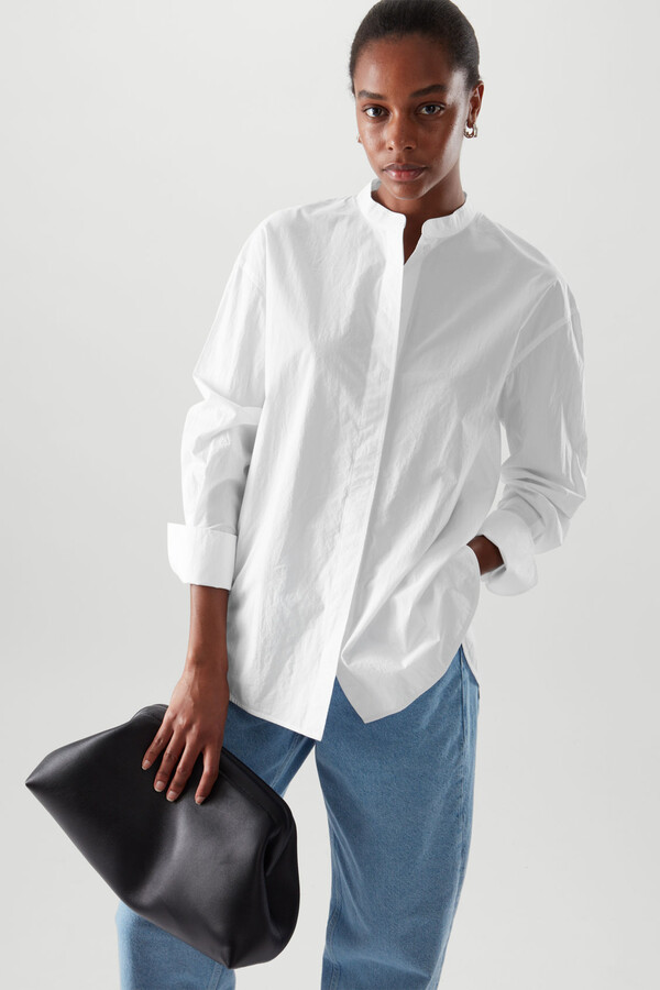 Cos collarless shirt Clearance