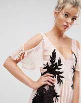 Thumbnail for your product : ASOS Floral Embroidered Maxi Dress