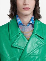 Thumbnail for your product : Marni Double-Breasted Leather Jacket