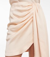 Thumbnail for your product : Simkhai Mae satin miniskirt