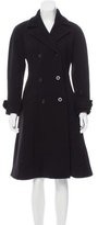 Thumbnail for your product : Anna Molinari Wool Double-Breasted Coat