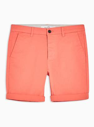 TopmanTopman Coral Stretch Skinny Chino Shorts