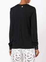 Thumbnail for your product : Class Roberto Cavalli snake trim blouse