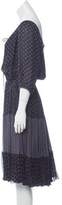 Thumbnail for your product : Sophie Theallet Silk Midi Dress