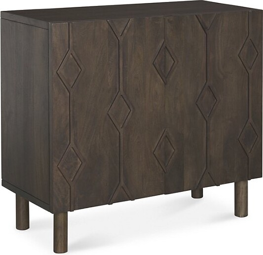 Mercana Home Heera Accent Cabinet in Brown